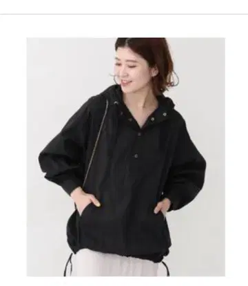 스픽앤스팬 시어 아노락 블루종
