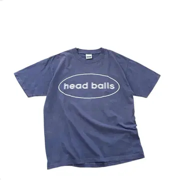 90s HEAD BALLS motion 모션 문자 티셔츠 USA 제작