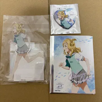 Aqours 9주년 전시회 복권 오하라 마리 세트 덤 포함