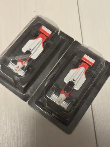McLaren MP4/3 미니카 2대 세트
