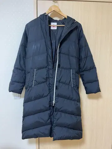 르꼬끄 스포르티브 le coq sportif 다운 코트 블랙 L 사이즈