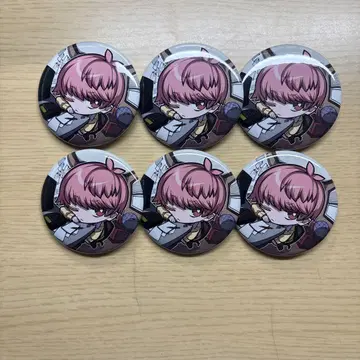우리들의 기묘한 일상 샤오롱 진지하게 야바시티 우즈키 하루 캔뱃지