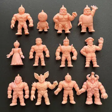 근육맨 지우개 (당시 물품) 왕위쟁탈전 파트1 전체 12체 풀 컴프