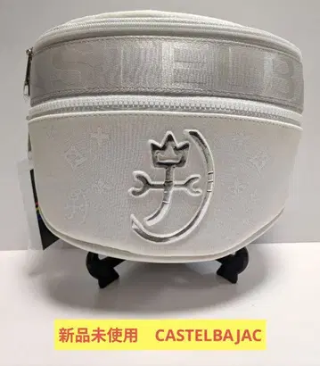 최종 가격 인하 미사용 새상품 까스텔바작 바디백 숄더백 화이트