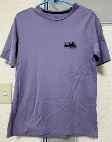 patagonia 퍼플 T셔츠