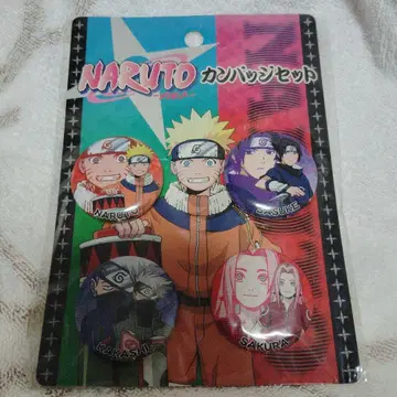 naruto 캔뱃지 세트