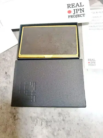 [미사용 새상품] 명함 지갑 모멘텀팩토리 오리이