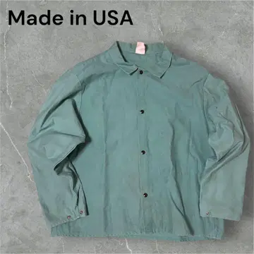 내화성 코튼 녹색 자켓 XL USA제