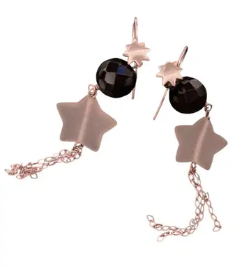 clio blue 별 모양 펜던트의 캐주얼 귀걸이