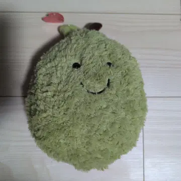과일 모양의 웃는 얼굴 봉제 인형