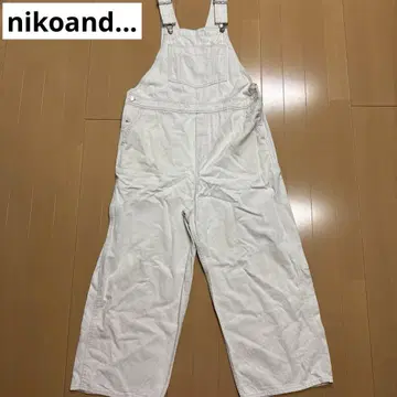 nikoand - 멜빵바지 베이지
