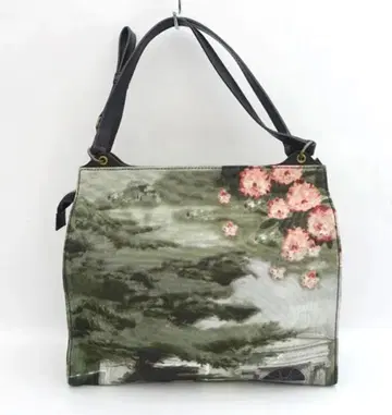 가격 인하 Paul Smith 꽃무늬 핸드백