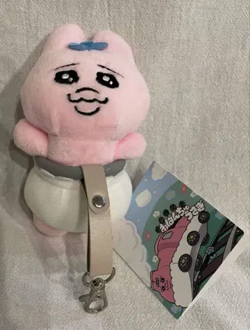 둔행 기관차 빤쮸토끼 키링 손잡이 마스코트
