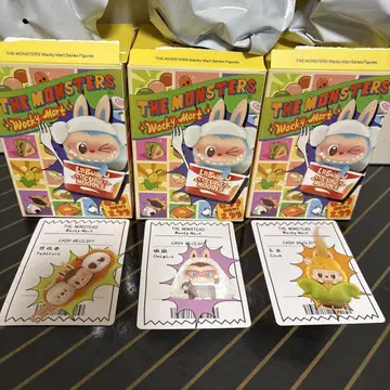THE MONSTERS Wacky Mart 시리즈 3종 세트