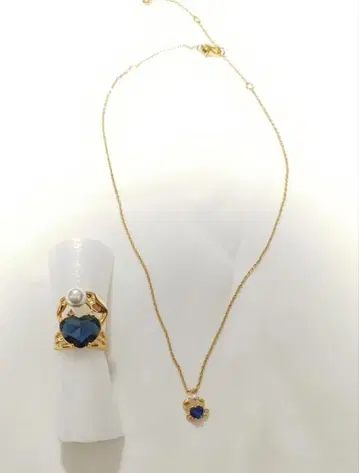 kate spade new york 게 목걸이 & 반지 세트