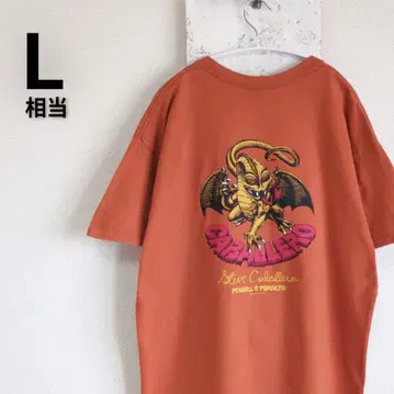 POWELL 파우엘 페랄타 T셔츠 오렌지 RE-ISSUE L