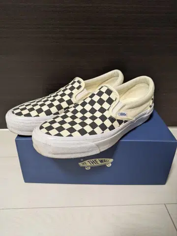 Vans premium 체커보드 슬립온 27cm