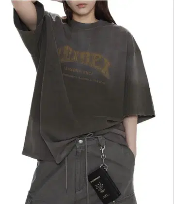 MANSONPRINCE 데미지 가공 T셔츠