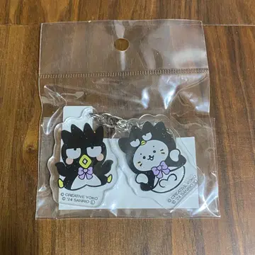 미개봉 새상품 산리오 시로탄 해피단브이 배드마츠마루 아크릴 키링