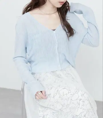 natural couture 시어 가디건