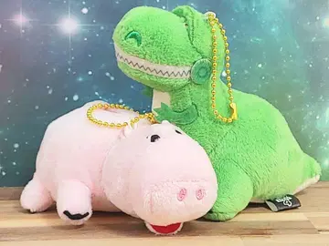 토이스토리 봉제 인형 2개 세트 렉스 햄