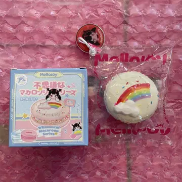 Mellojoy 메로조이 마카롱 스퀴즈 무지개 조각