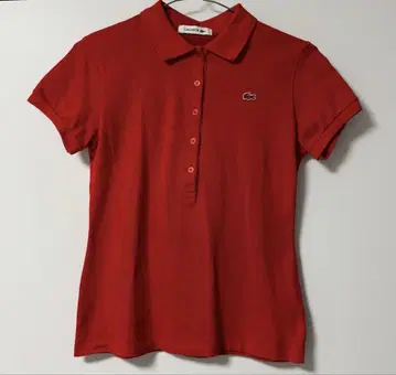 라코스테 lacoste 피케 셔츠 빨간색
