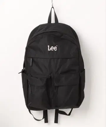 백팩 Lee 자수 로고 2 아웃 포켓 데이팩