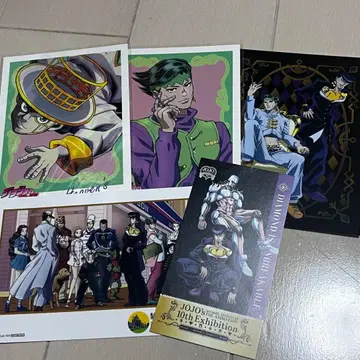 죠죠의 기묘한 모험 죠죠월드 키시베 로한 히가시카타 죠스케 브로마이드 외