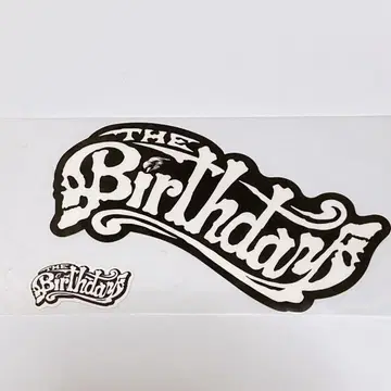 [미사용] The Birthday 스티커 벌스데이 굿즈