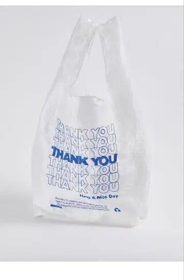 오픈 에디션 Thank You Tote - Thank You Blue