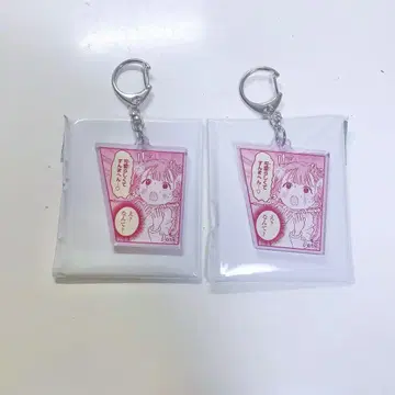 메달리스트전 아크릴 키링 사슴모토 스즈 2점 세트
