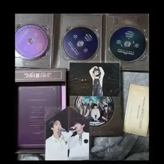 방탄소년단 bts  일본 매직샵 블루레이  set+지민  인화사진 풀셋