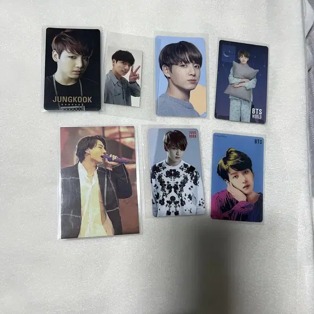 방탄 bts 정국 jungkook 희귀 포카 모음 7장 일괄