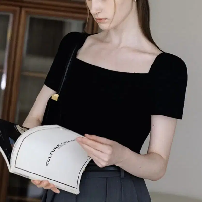 smoothmood Souissi Bow Tie Dress Black Dress - Dress