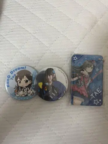 BanG Dream! 오츠카 사에 하나조노 타에 캔뱃지