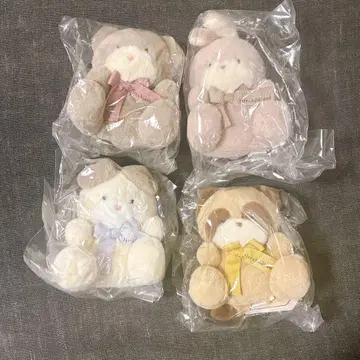 블루블루에 그 시절의 친구 봉제 인형 4개 세트