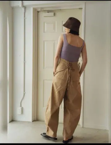knuth marf high waist lace up pants