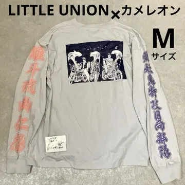 카멜레온 x LITTLE UNION, 롱 슬리브 티셔츠, M 사이즈