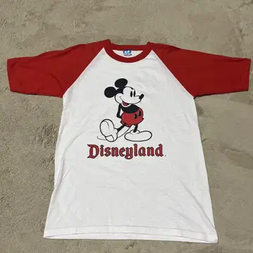 Disneyland 미키마우스 T셔츠 M made in USA