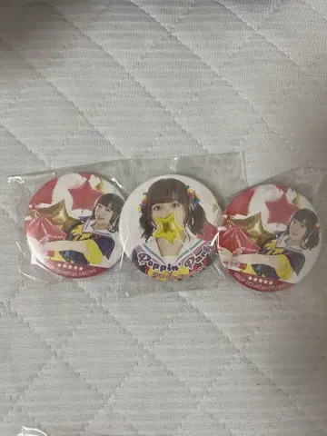 뱅드림! Poppin'Party 이토 아야사 캔뱃지 3세트