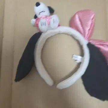 스누피 벨 머리띠 USJ