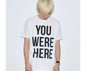 BUMP OF CHICKEN 'YOU WERE HERE' 티셔츠