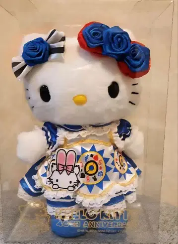 [ 초레어 새상품 ] 헬로키티 봉제 인형 이상한 나라의 앨리스/블루