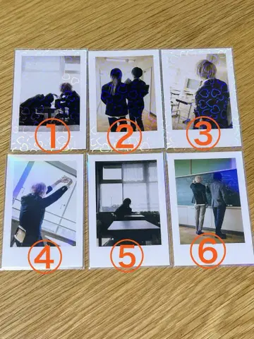 이레귤러 다이스 실사 폴라로이드풍 카드
