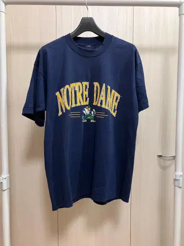 90년대 USA 생산? Notre Dame 대학 칼리지 티셔츠 XL 정도