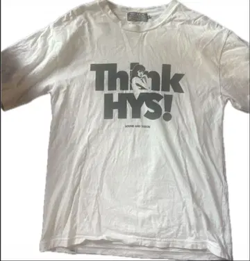 Think HYS! 화이트 티셔츠