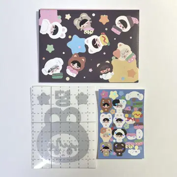 nct 127 도영 다니무 반사 스티커 응원봉