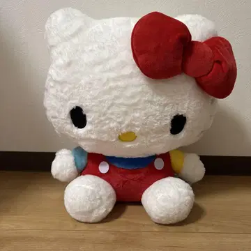 헬로키티 레트로 카라 인형 GJ 봉제 인형 점보 산리오