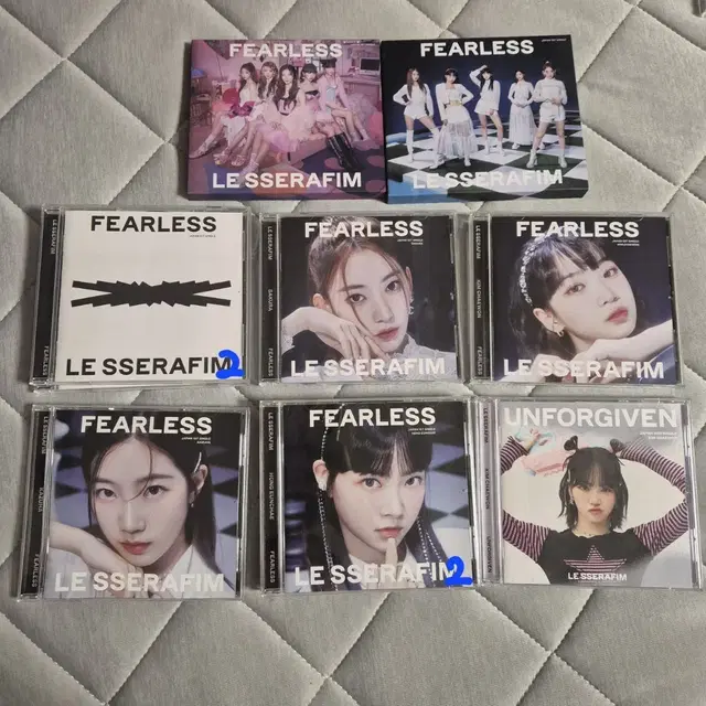르세라핌 피어레스 언포기븐 재팬 앨범
